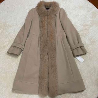 週末お値下げ❗【TO BE CHIC 】カシミヤ フォックスファーコート-