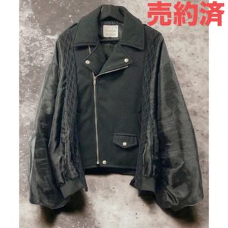 コムデギャルソン(COMME des GARCONS)のPatrick様 売約済　　　　　KEMURI 変形ライダースジャケット(ライダースジャケット)