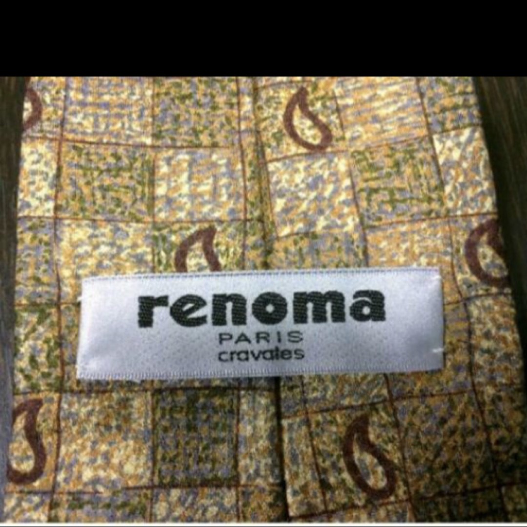 RENOMA(レノマ)の値下げ！レノマペイズリーシルクネクタイ メンズのファッション小物(ネクタイ)の商品写真