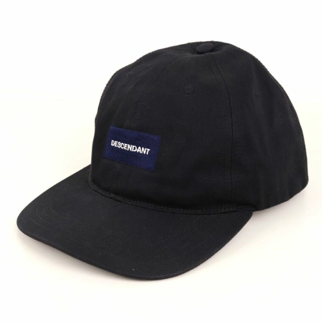 ディセンダント キャップ ロゴ 刺繍 シンプル ブランド 帽子 レディース メンズ Fサイズ ブラック DESCENDANT | フリマアプリ ラクマ