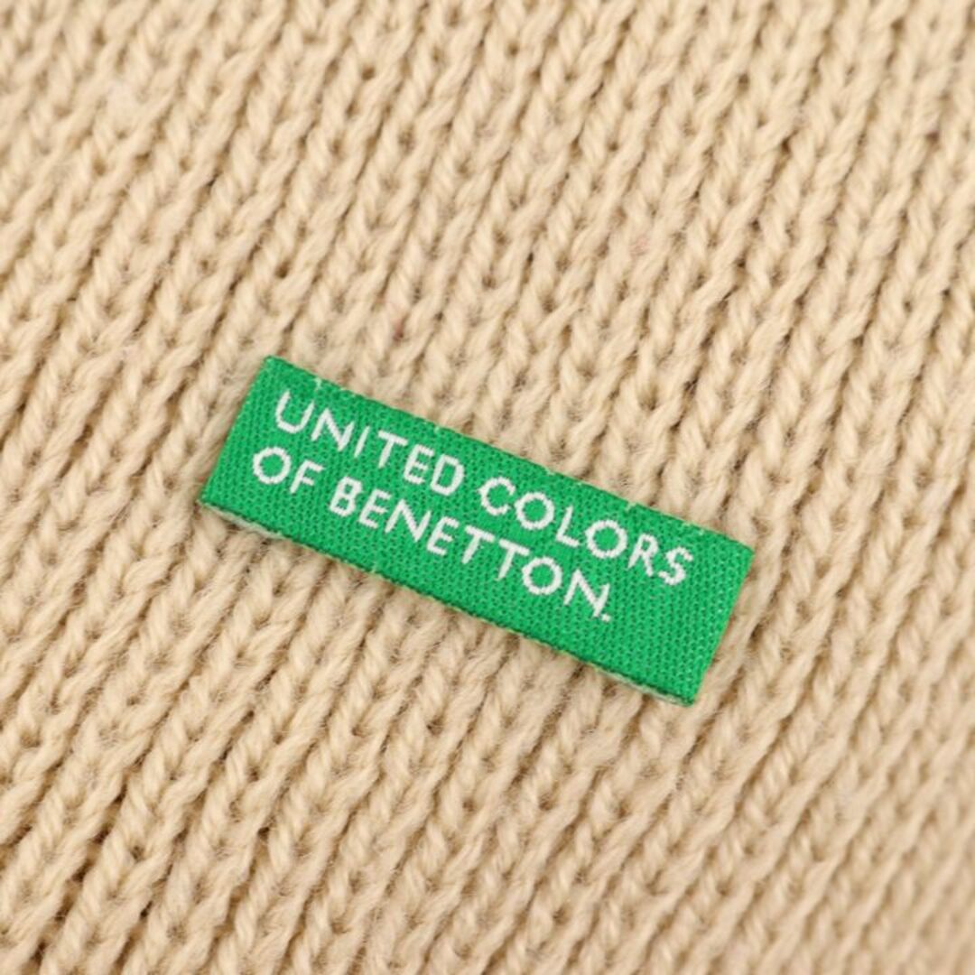 BENETTON(ベネトン)のベネトン マフラー 無地 ブランド 小物 レディース ベージュ BENETTON レディースのファッション小物(マフラー/ショール)の商品写真