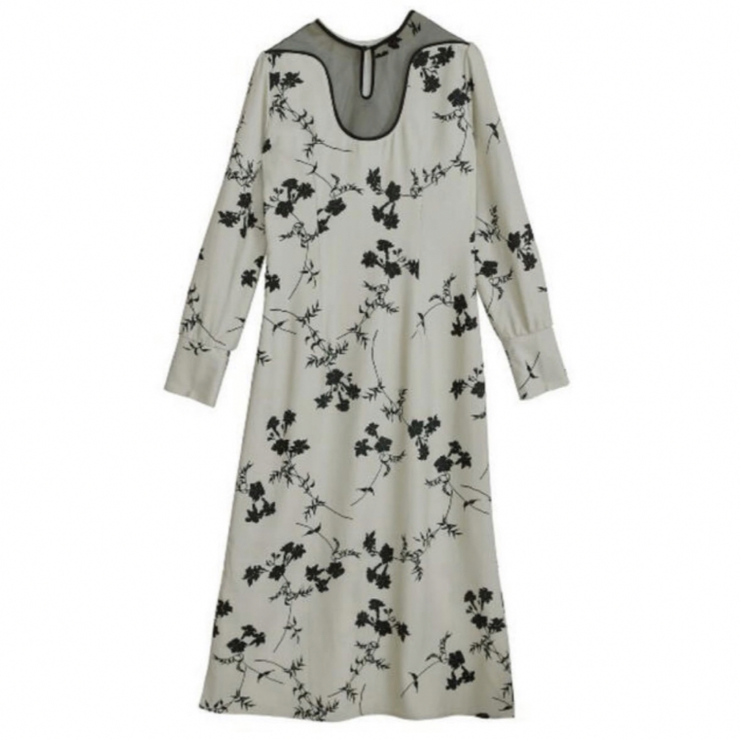 Ameri VINTAGE(アメリヴィンテージ)のアメリヴィンテージ 2WAY KEILY FLOWER PRINT DRESS  レディースのワンピース(ロングワンピース/マキシワンピース)の商品写真