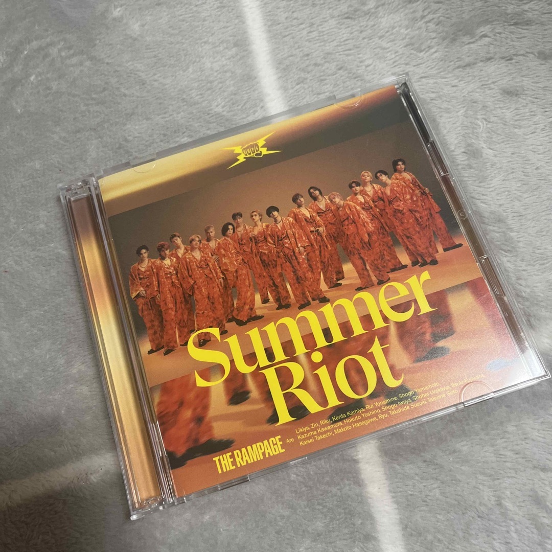 THE RAMPAGE(ザランページ)のSummer　Riot　〜熱帯夜〜／Everest（DVD付） エンタメ/ホビーのCD(ポップス/ロック(邦楽))の商品写真