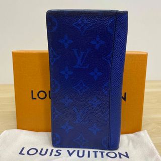 ルイヴィトン(LOUIS VUITTON)のルイヴィトン　モノグラム　長財布　タイガラマ　ポルトフォイユ　ブラザ　ブルー(長財布)