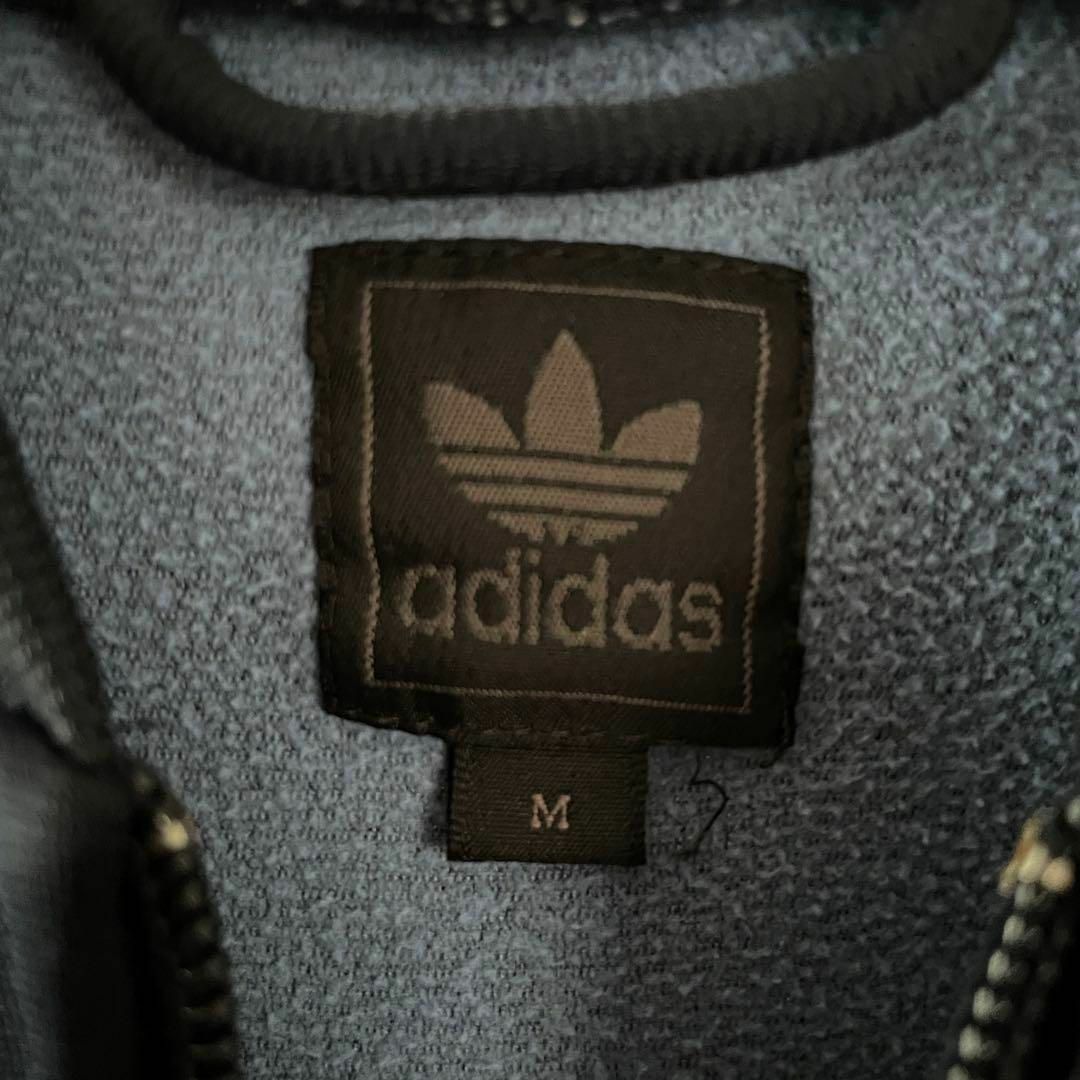 adidas(アディダス)のadidas アディダス トラックジャケット 刺繍 トレフォイル 紺 M メンズのトップス(ジャージ)の商品写真