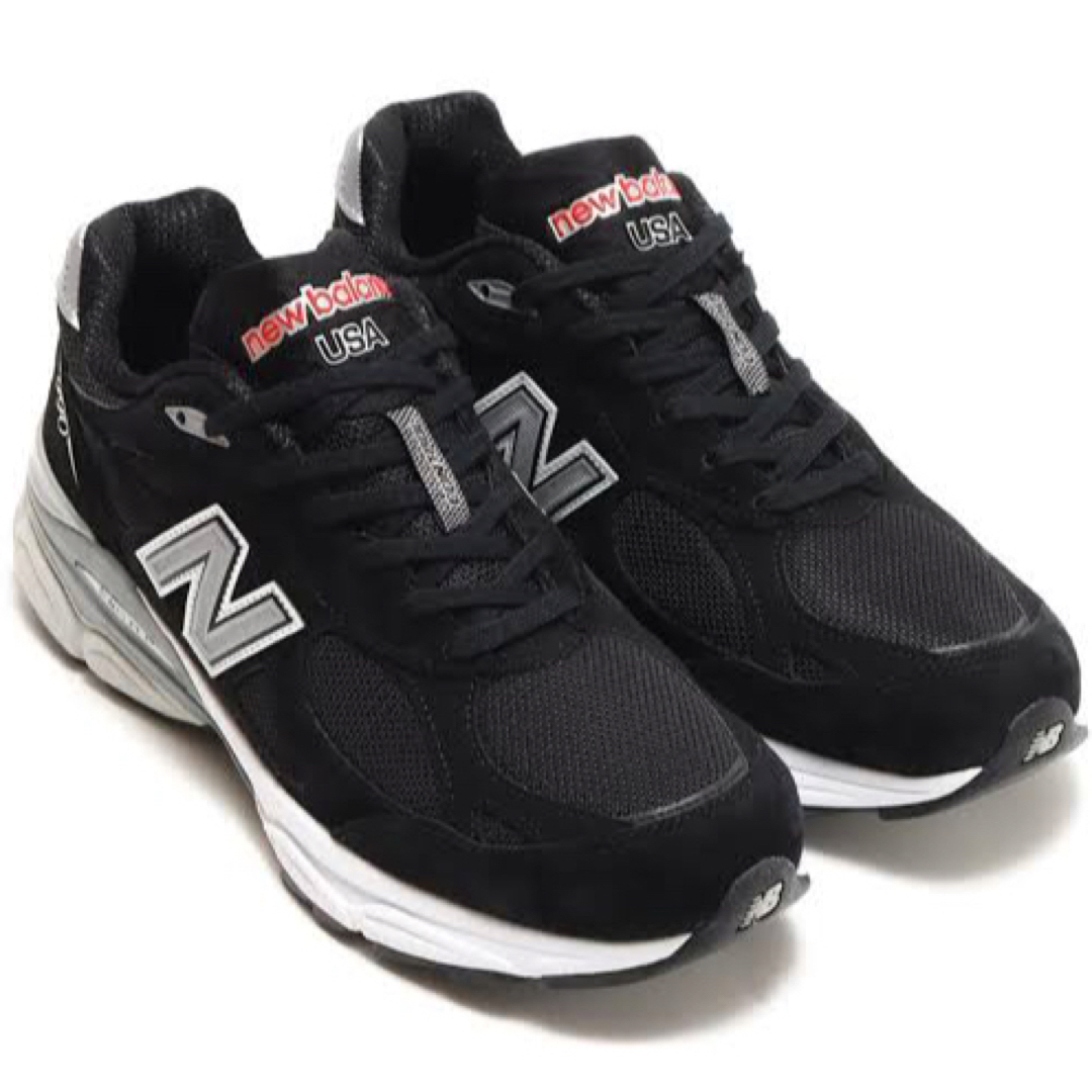 ほぼ新品 New Balance M990BS3 BLACK USA製