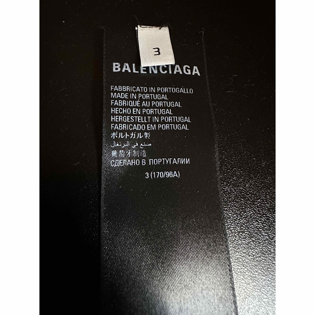 balenciaga inside out tshirt black 3 ②