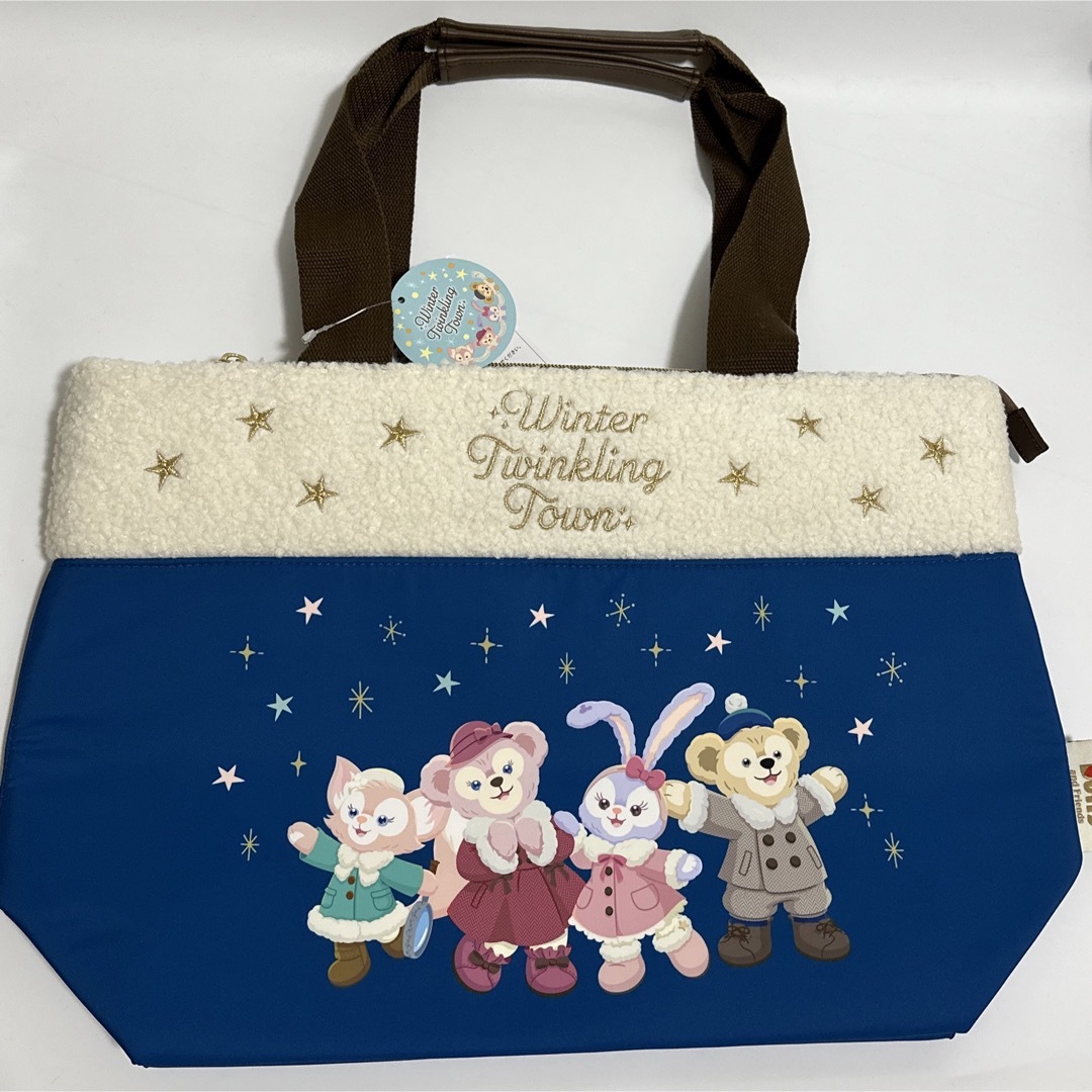 Disney - 【新品未使用タグ付】Disney ダッフィー&フレンズ ボアトート