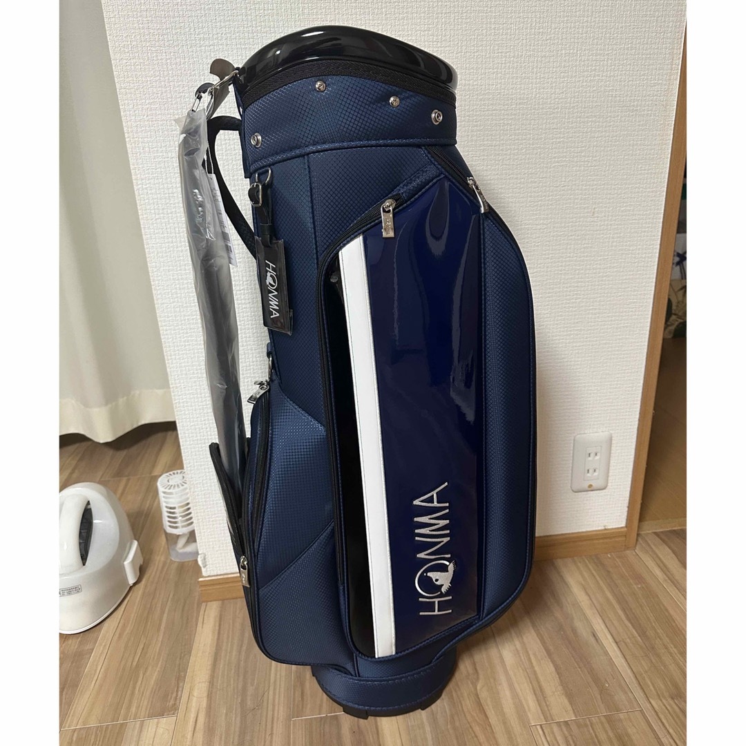 本間ゴルフ(ホンマゴルフ)のホンマ ゴルフ キャディバッグ 9型 23SS CB12309 HONMA 本間 スポーツ/アウトドアのゴルフ(バッグ)の商品写真