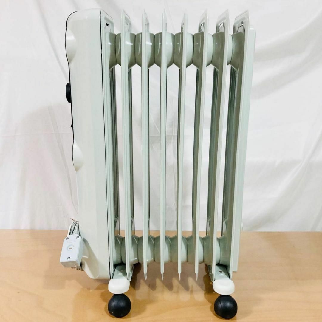 DeLonghi - オイルヒーター デロンギ [8~10畳用] ゼロ風暖房 ホワイト