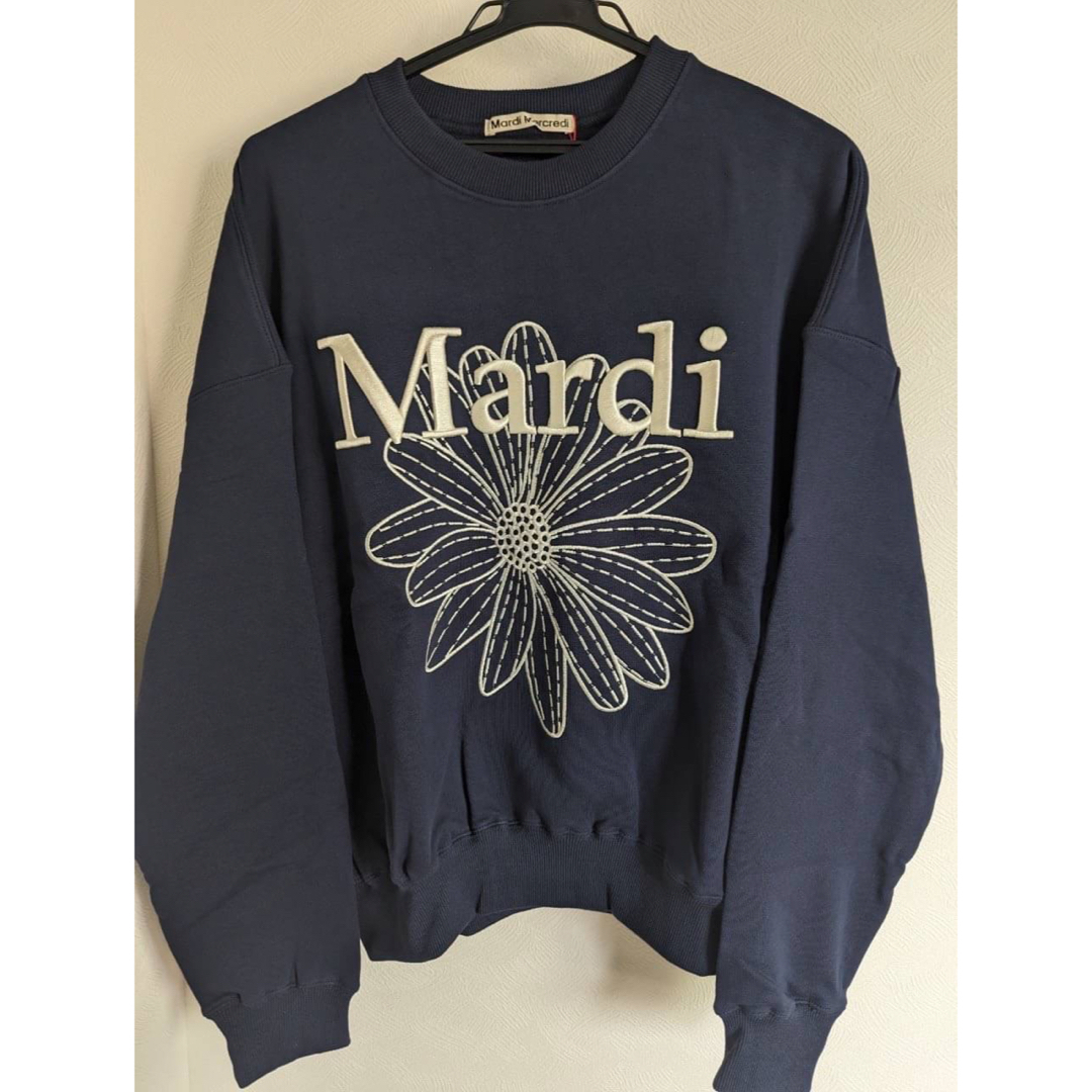 マルディメクルディ Mardi Mercredi スウェット ネイビー マルディメクルディ Mardi Mercredi スウェット ネイビー