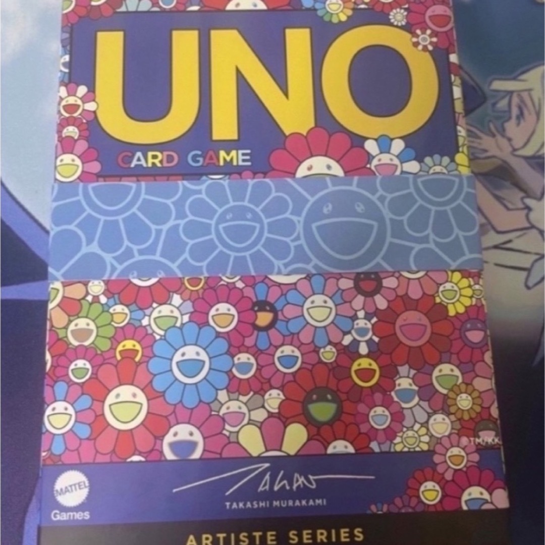 UNO(ウーノ)の新品未開封　村上隆　UNO  エンタメ/ホビーのテーブルゲーム/ホビー(トランプ/UNO)の商品写真