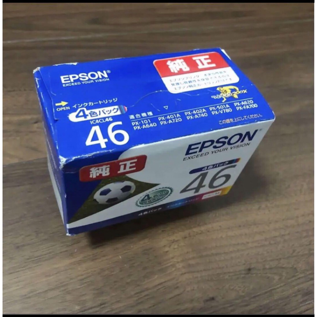 エプソン 純正インク サッカーボール IC4CL46 4色パック、単色セット