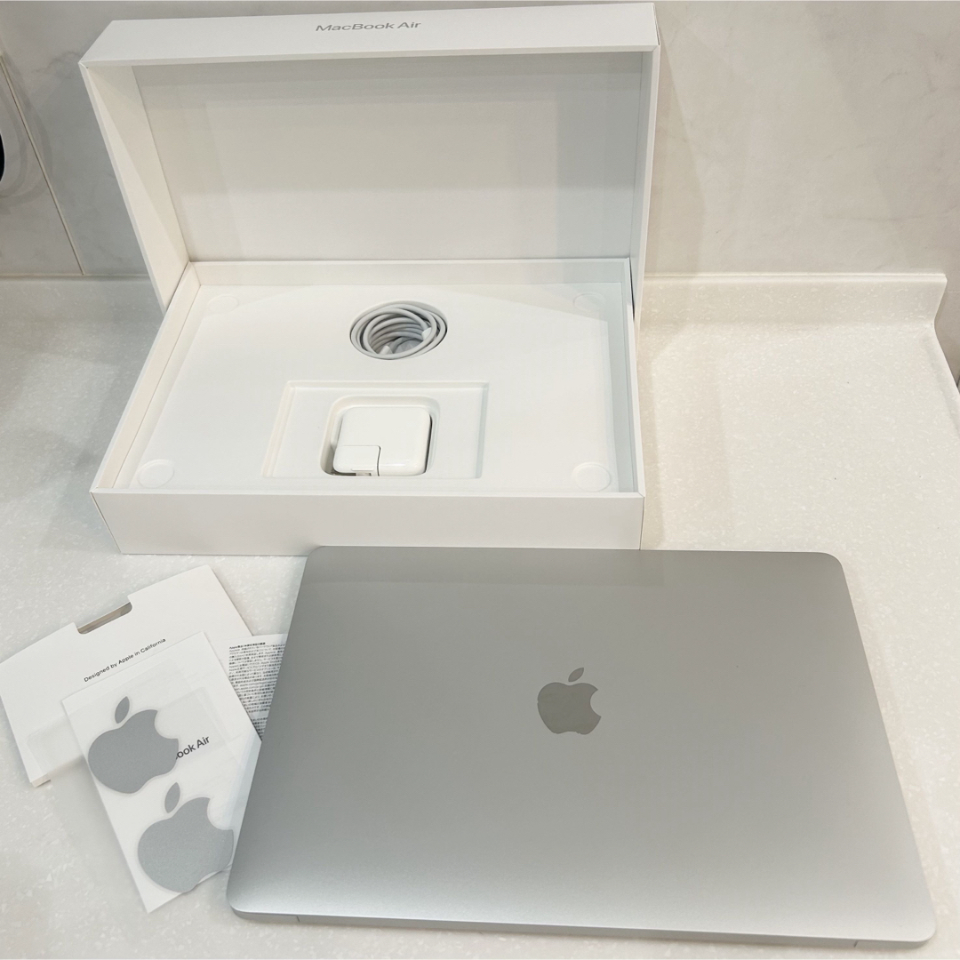美品 MacBook Air m1 16gb 512gb シルバー-