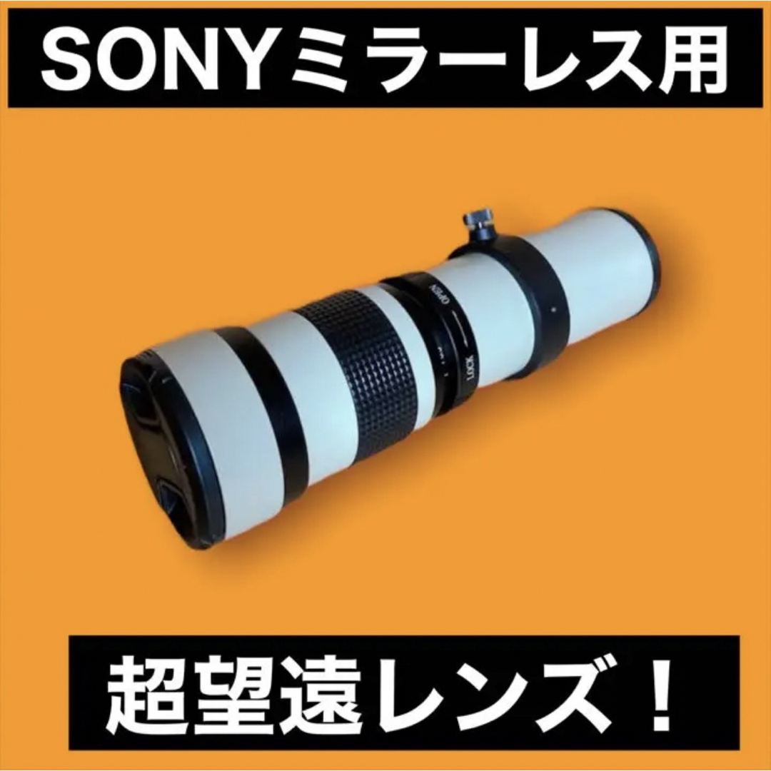 もうすぐ終了！望遠レンズ！SONYミラーレス対応！本気で！遠くを撮影！袋付き！