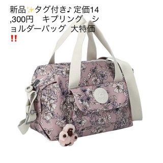 キプリング(kipling)の新品✨タグ付き♪ 定価14,300円　キプリング　ショルダーバッグ  大特価‼️(ショルダーバッグ)