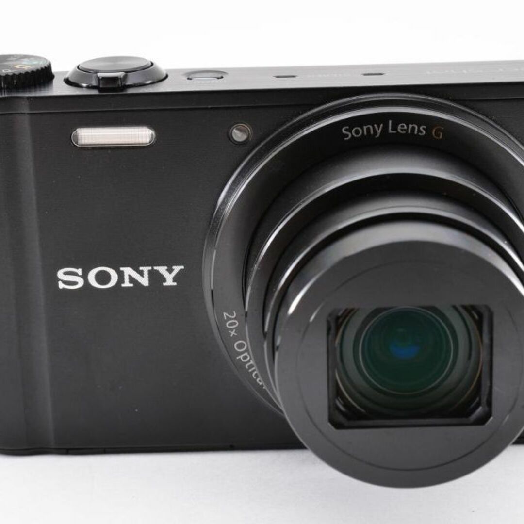 SONY - ✨美品✨SONY Cyber-shot DSC-WX300 ブラック コンデジの通販