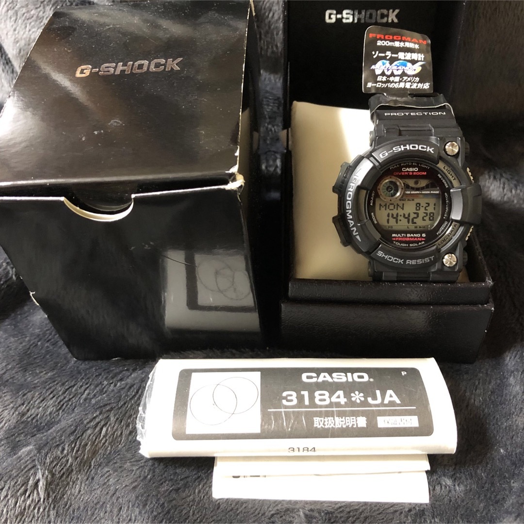 G-SHOCK - 美品❗️生産終了 フロッグマン G-SHOCK GWF-1000-1JFの通販