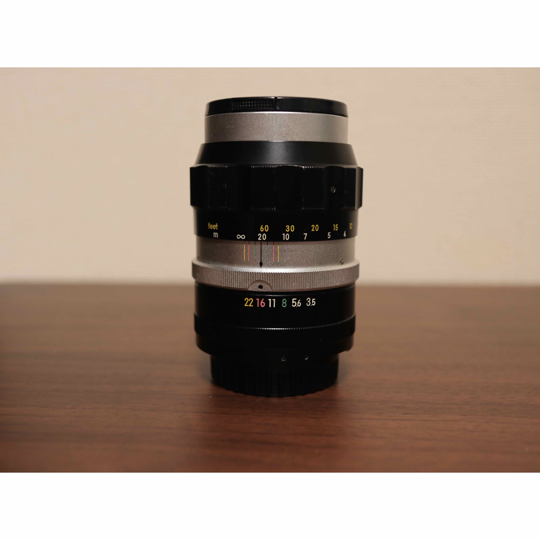 Nikon(ニコン)の【美品】AI改造済み　nikkor-Q auto 135mm f3.5 スマホ/家電/カメラのカメラ(レンズ(単焦点))の商品写真