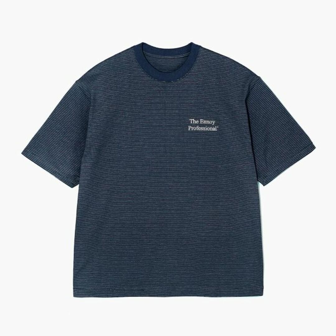 ennoy Border T-Shirt NAVY XL ennoy Border T-Shirt NAVY XL