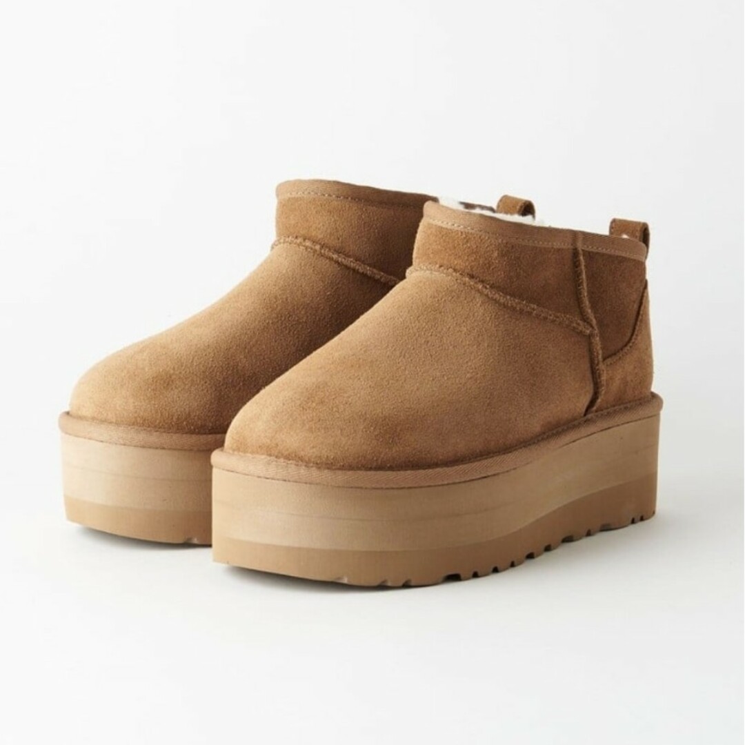 UGG プラットフォームブーツ23cm