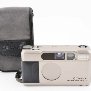 コンタックス(CONTAX)の✨美品✨CONTAX T2 チタン コンパクトフィルムカメラ(フィルムカメラ)