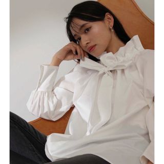 ナチュラルビューティーベーシック(NATURAL BEAUTY BASIC)のNATURAL BEAUTY BASIC 【VERY掲載】ビッグボウブラウス(シャツ/ブラウス(長袖/七分))