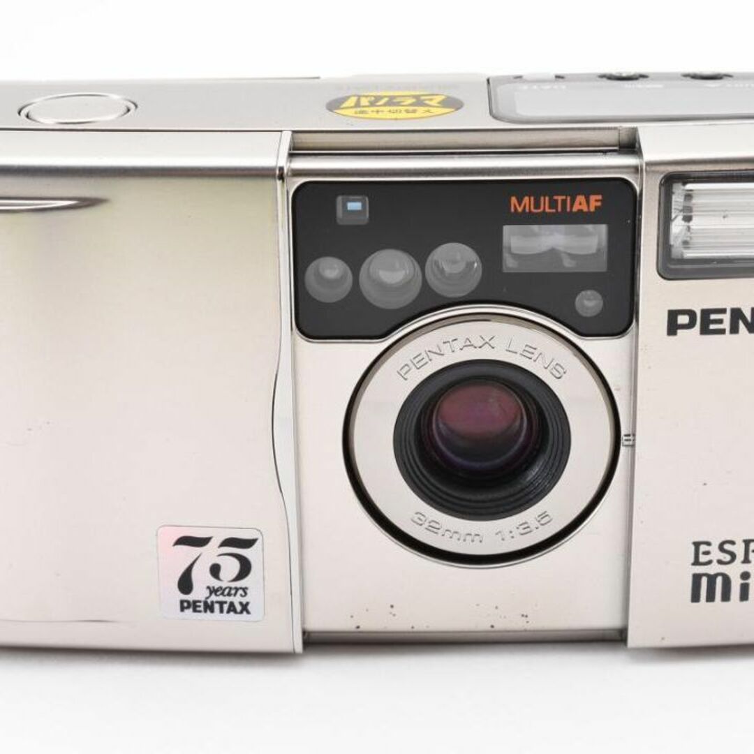 ✨完動品✨PENTAX ESPIO mini 75周年モデル フィルムカメラ