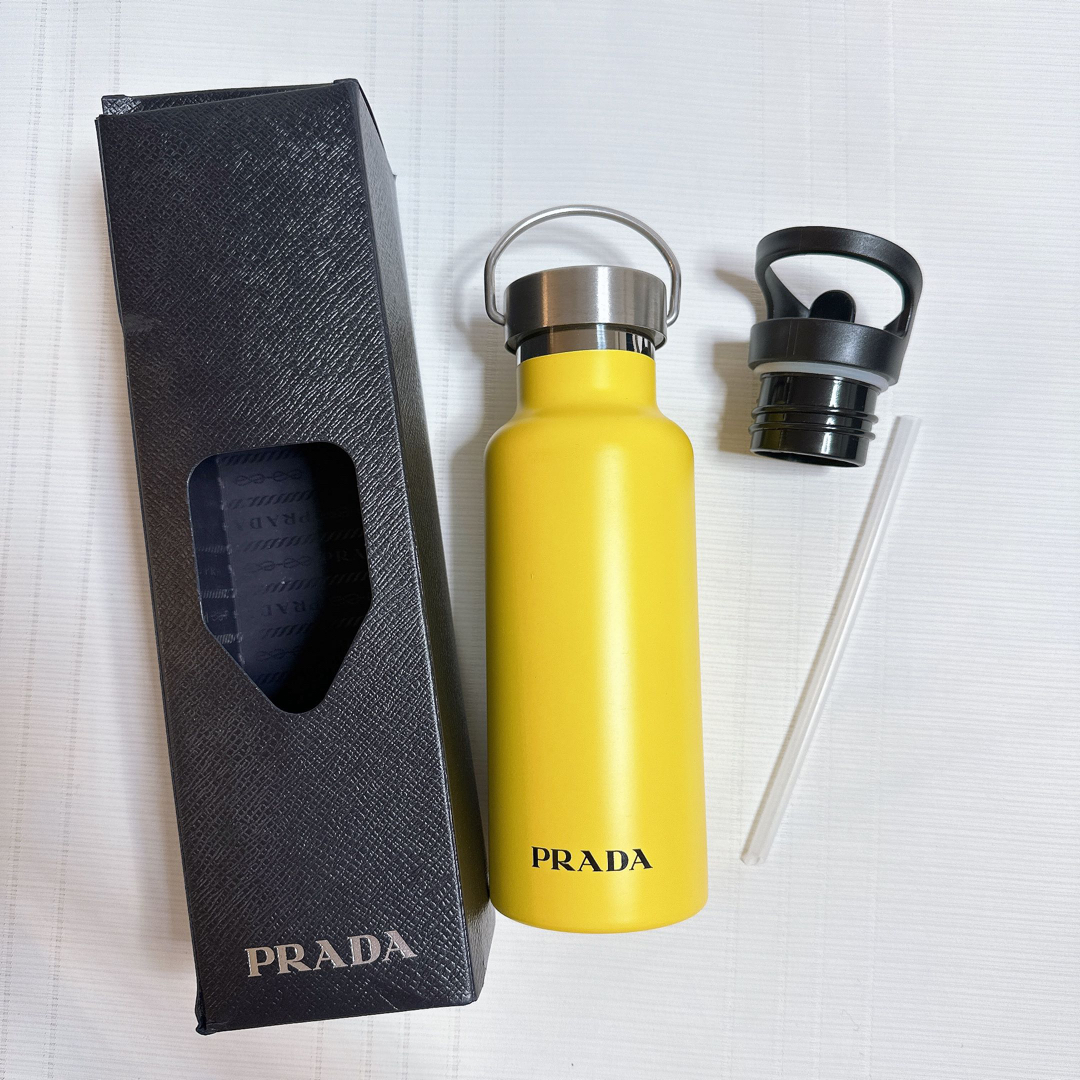 PRADA - PRADA プラダ 水筒 ステンレス ウォーターボトル タンブラー