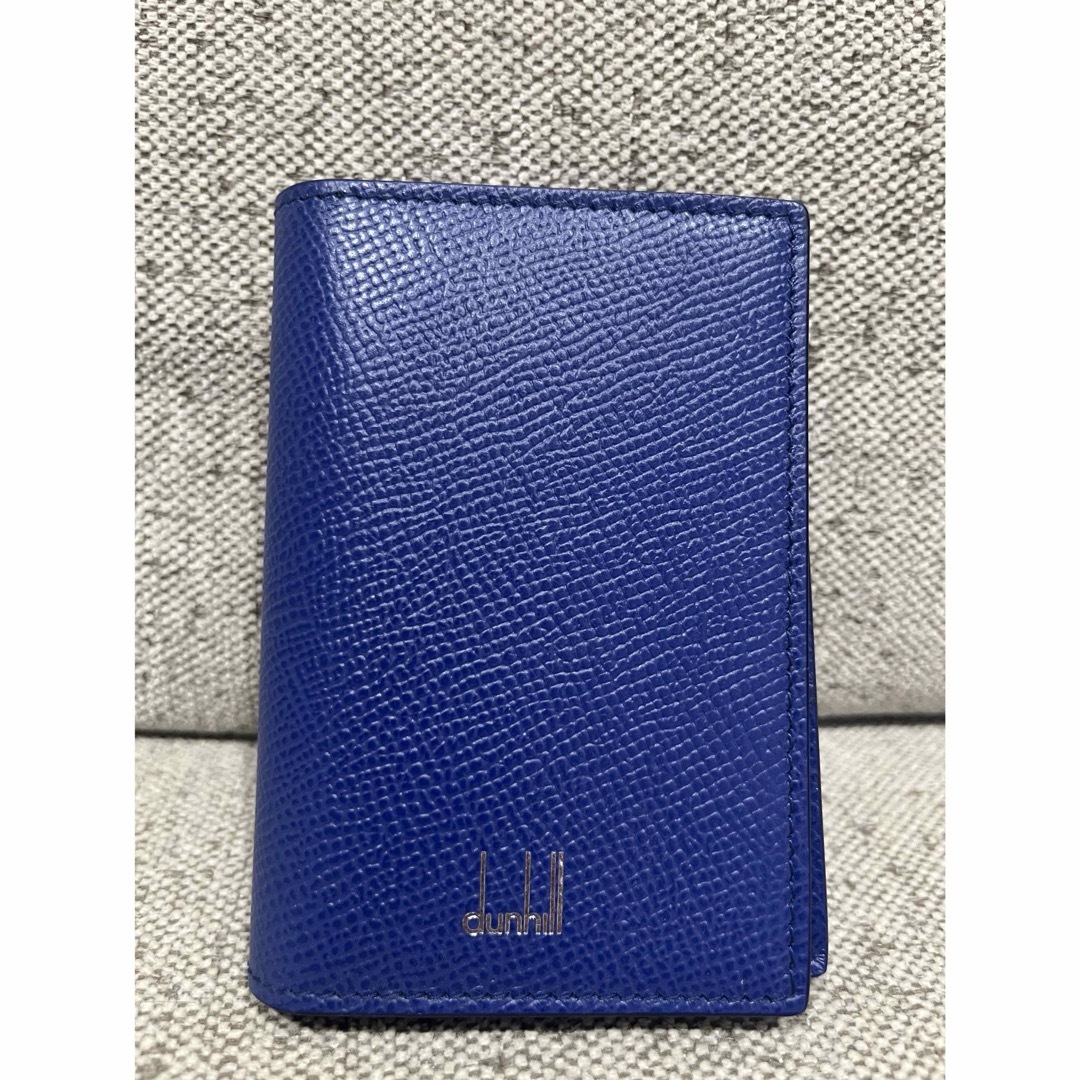 Dunhill(ダンヒル)のdunhill ダンヒル　名刺入れ　名刺ケース　ブルー メンズのファッション小物(名刺入れ/定期入れ)の商品写真