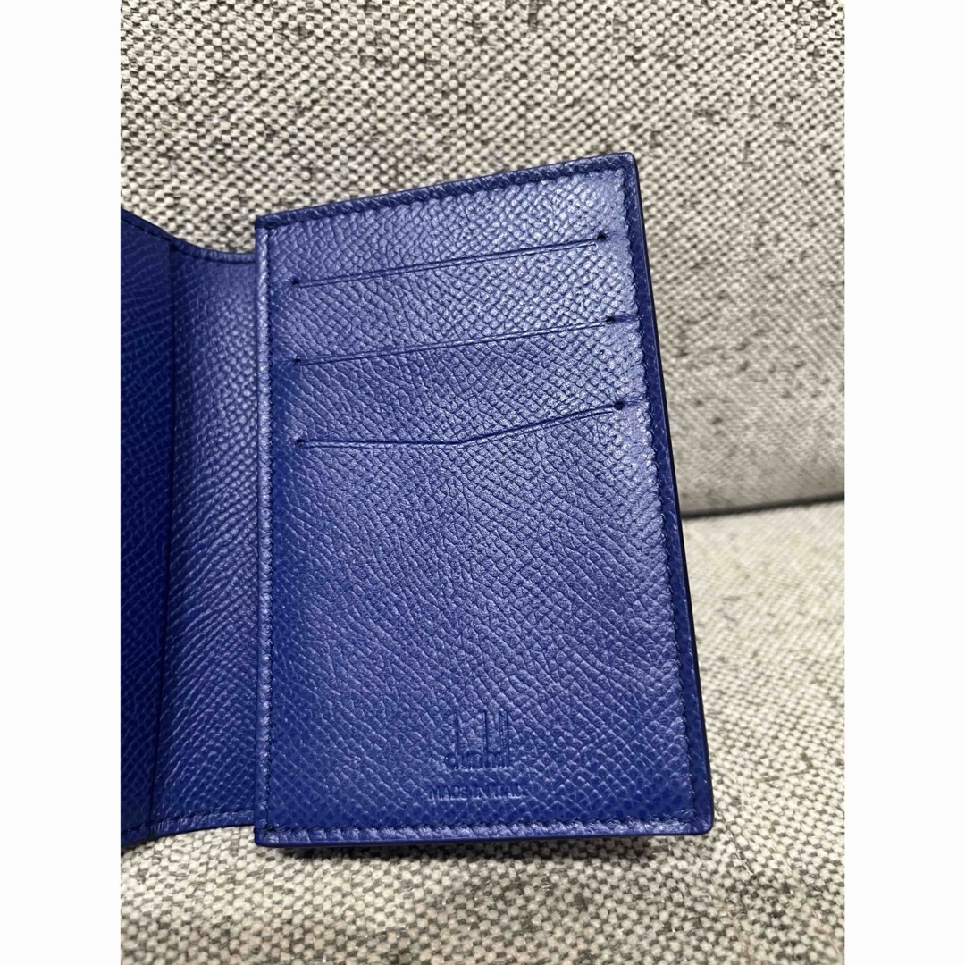 Dunhill(ダンヒル)のdunhill ダンヒル　名刺入れ　名刺ケース　ブルー メンズのファッション小物(名刺入れ/定期入れ)の商品写真