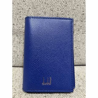 ダンヒル(Dunhill)のdunhill ダンヒル　名刺入れ　名刺ケース　ブルー(名刺入れ/定期入れ)