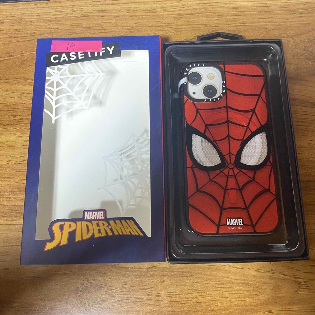 ☆海外限定☆ CASETiFY×スパイダーマンコラボ iPhone14-