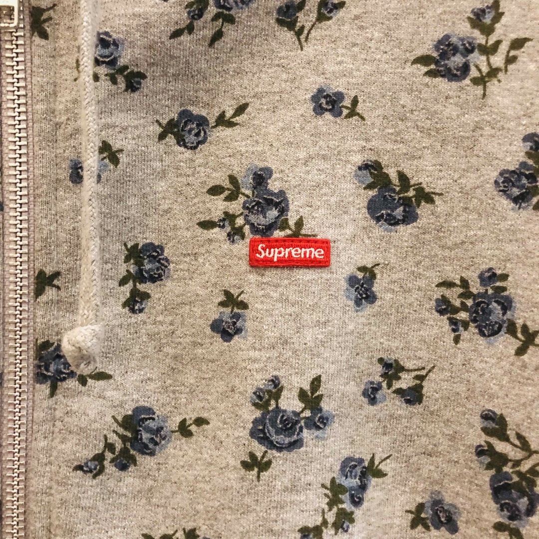 Supreme(シュプリーム)のSUPREME small box zip up hooded flowers メンズのトップス(パーカー)の商品写真