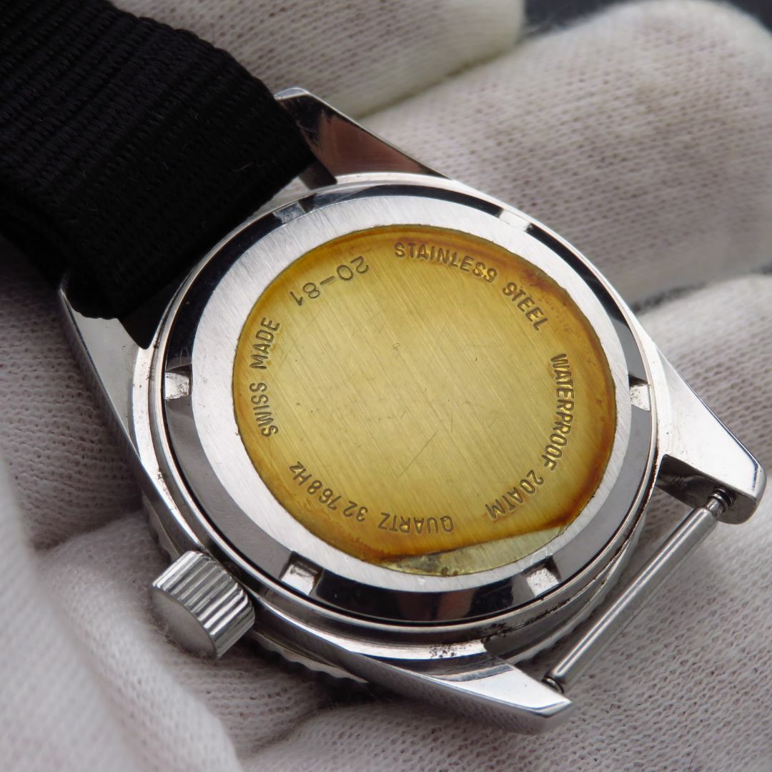 ROYCE'(ロイズ)のROYCE ダイバーウォッチ デイト スイス製 腕時計 メンズの時計(腕時計(アナログ))の商品写真