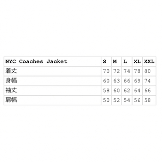 supreme NYC coaches jacket green Sサイズ