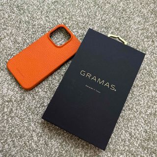 グラマス(GRAMAS)の【iPhone14pro】シュランケンカーフレザーケース(iPhoneケース)