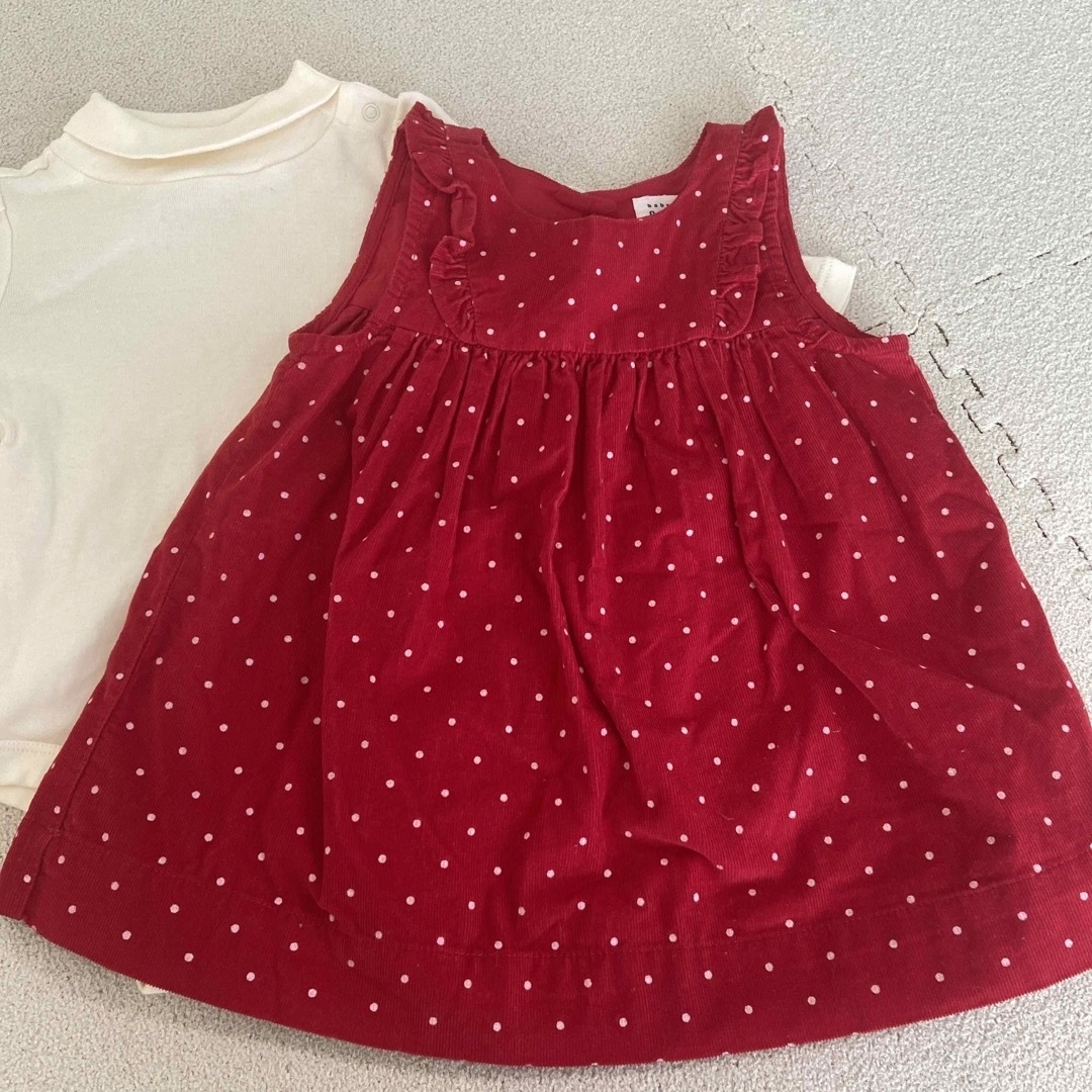 babyGAP(ベビーギャップ)のBaby GAP ワンピース　ロンパース　セット キッズ/ベビー/マタニティのベビー服(~85cm)(ワンピース)の商品写真