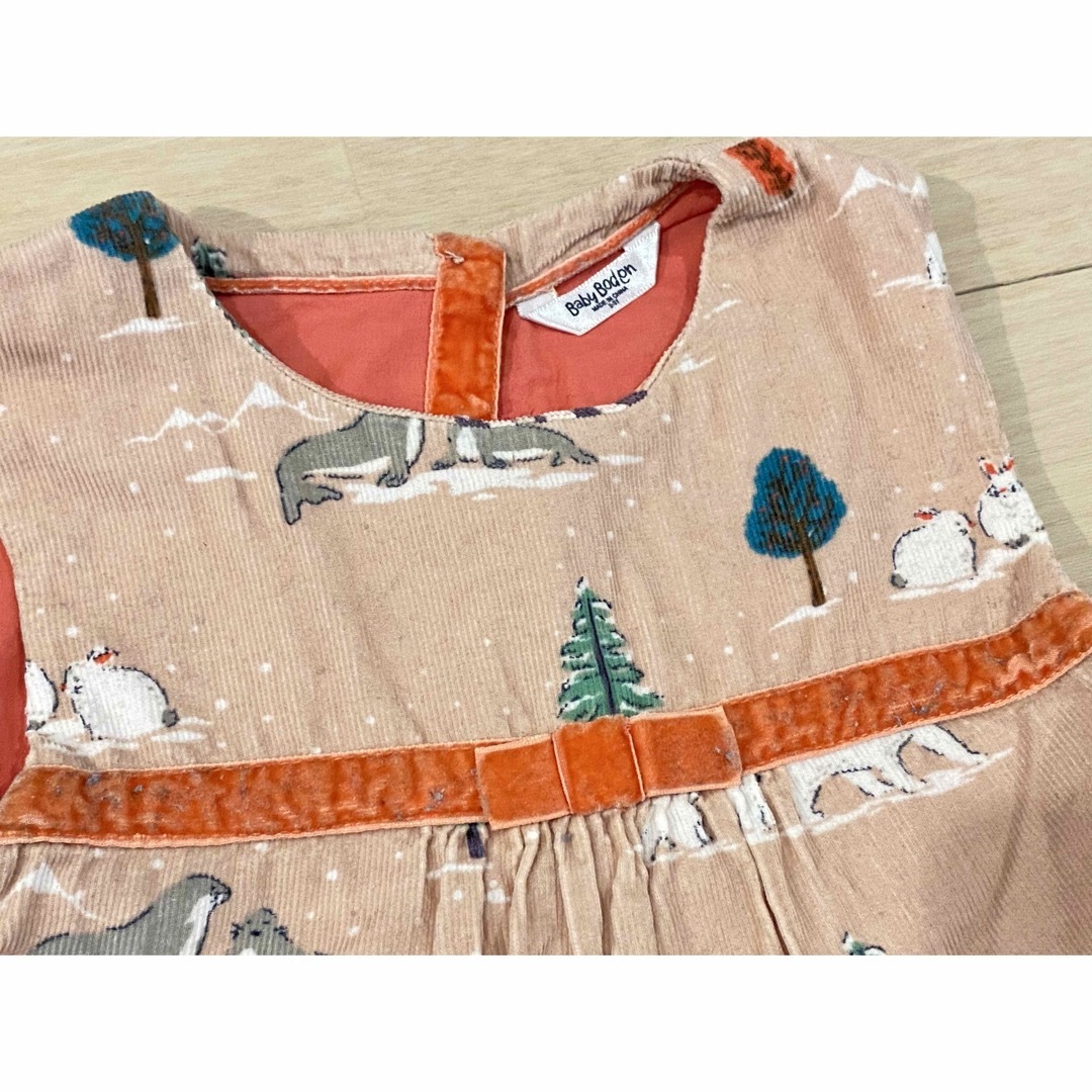 Boden(ボーデン)のbaby Boden コーデュロイスカート 2〜3歳用 キッズ/ベビー/マタニティのキッズ服女の子用(90cm~)(ワンピース)の商品写真