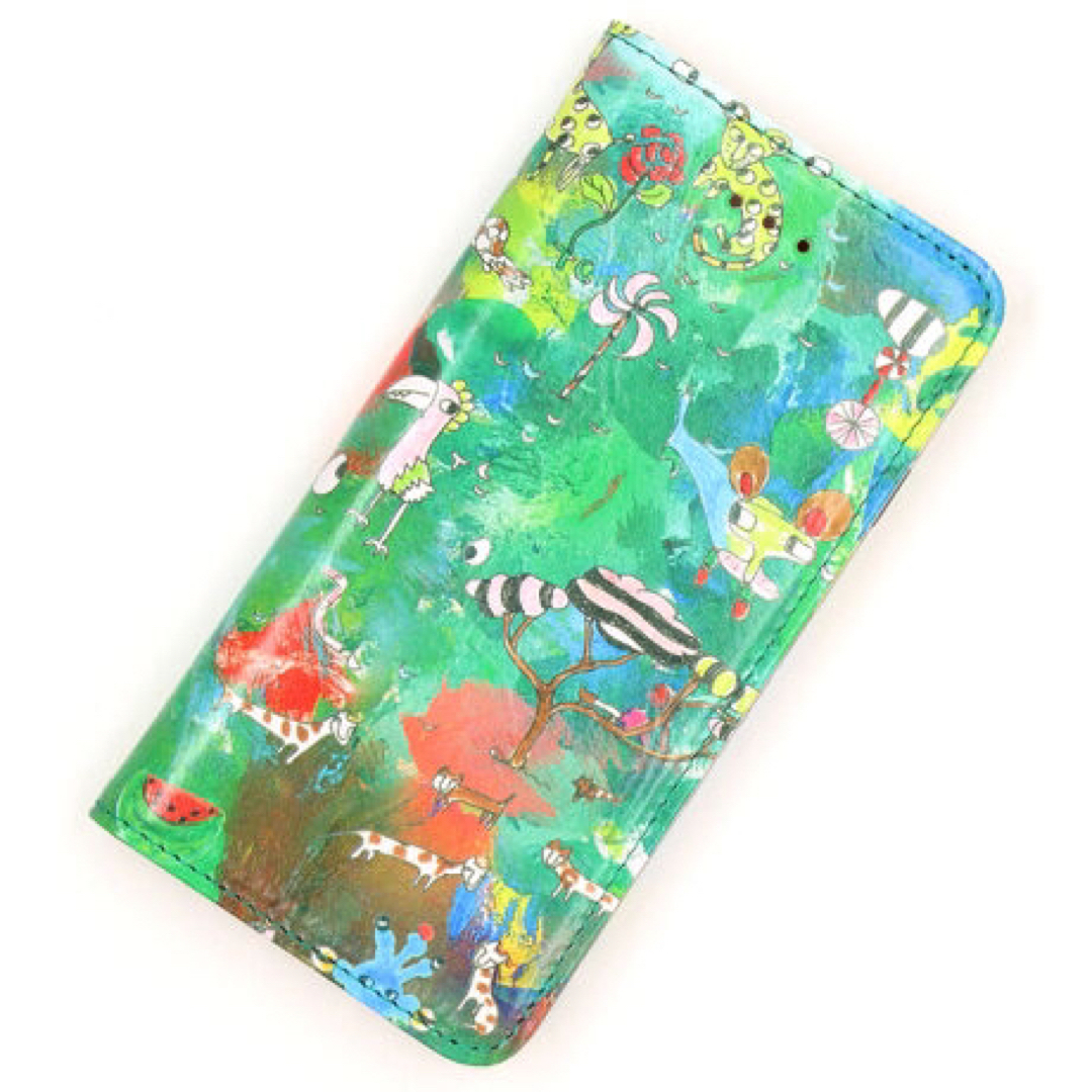 TSUMORI CHISATO(ツモリチサト)の新品✨タグ付き♪ ツモリチサト　お洒落💖牛革　スマホケース  　大特価‼️ スマホ/家電/カメラのスマホアクセサリー(iPhoneケース)の商品写真