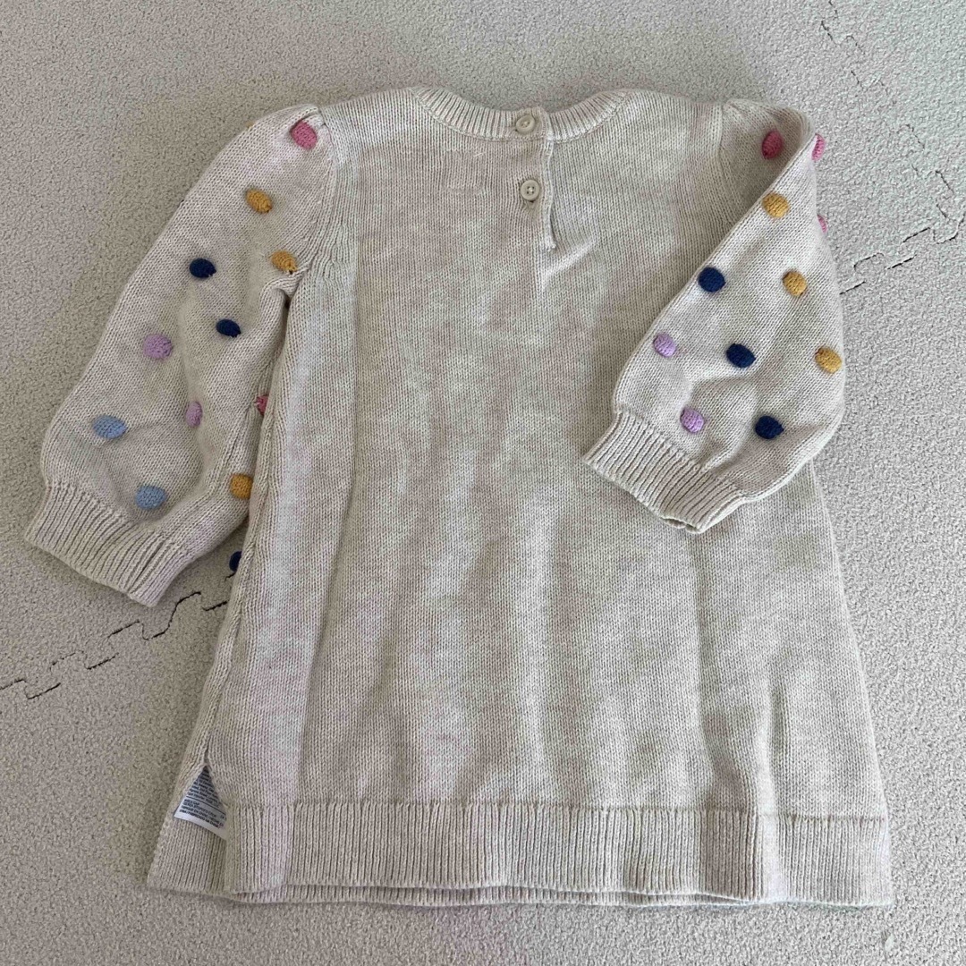 babyGAP(ベビーギャップ)のbaby GAP ニットワンピース キッズ/ベビー/マタニティのベビー服(~85cm)(ワンピース)の商品写真