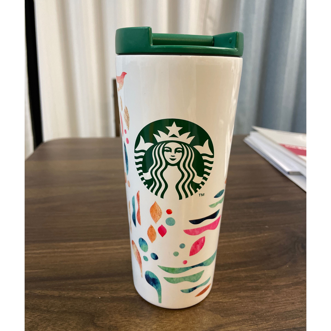 Starbucks(スターバックス)のスターバックス　ステンレスタンブラー473ml リユーサブルストロー付き インテリア/住まい/日用品のキッチン/食器(タンブラー)の商品写真