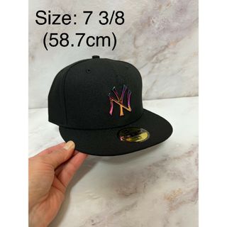 ニューエラー(NEW ERA)のNewera 59fifty ニューヨークヤンキース メタルロゴ キャップ(キャップ)