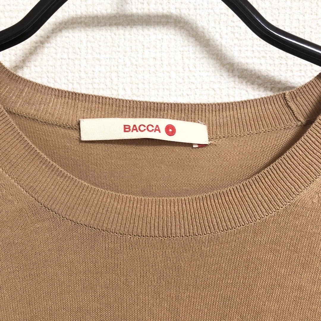 BACCA(バッカ)の【BACCA】半袖ニット レディースのトップス(ニット/セーター)の商品写真