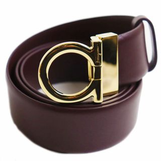 Salvatore Ferragamo サルヴァトーレフェラガモ ガンチーニ バックル レザー ベルト ブラック系