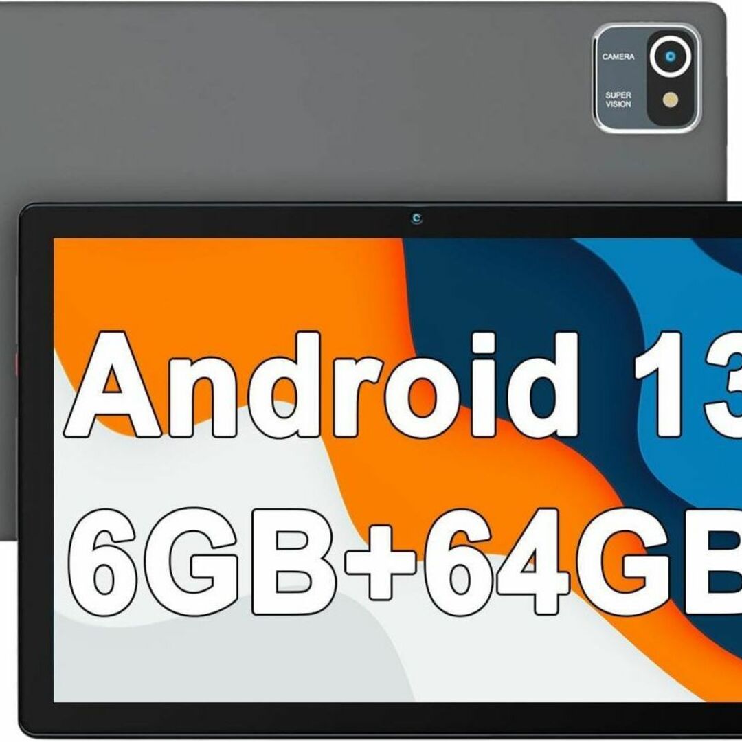 ⭐️最新型⭐️Android 13 6GB+64GB タブレット 10インチの通販 by
