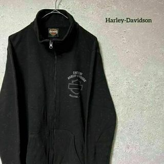 Harley-Davidson プリント スウェット 黒 vintage