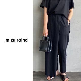 mizuiro ind（ミズイロインド）| ラップ風ワイドパンツ