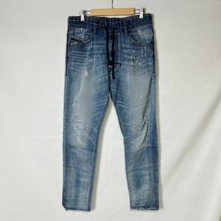 DIESEL ディーゼル THAVAR-ZIP デニムパンツ size29/青 ■■ メンズ