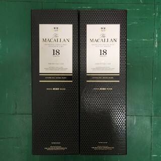マッカラン　18年　2本セット(ウイスキー)